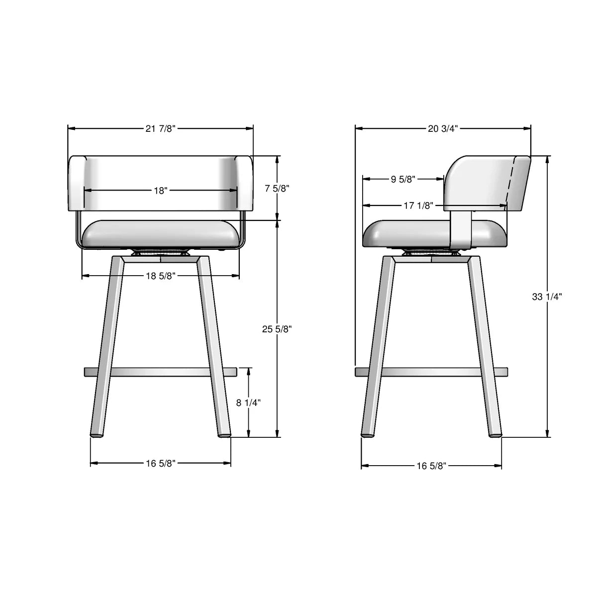 Stinson 26" Barstool