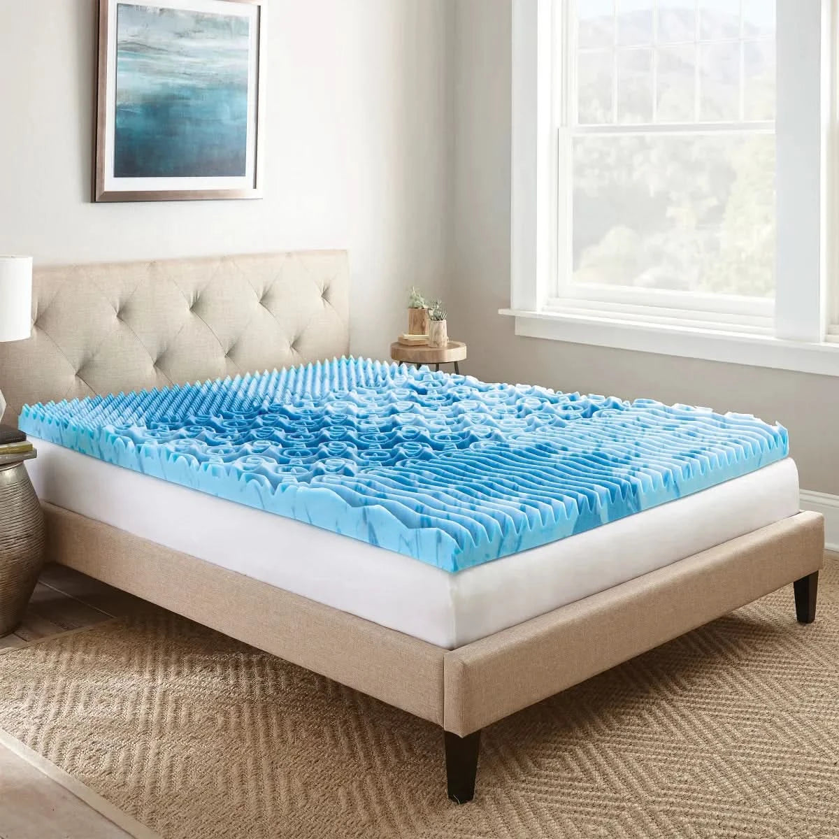 Thomasville 3” Multi-Zone Cooling Gel Foam Mattress Topper