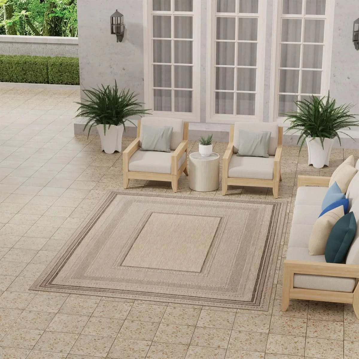 Nourison Garden Spring Indoor/Outdoor Rug Collection, Hillside