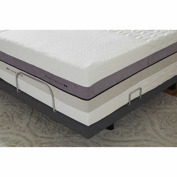 13" iFlip Napa Memory Foam and Latex Mattress with Adjustable Power Base