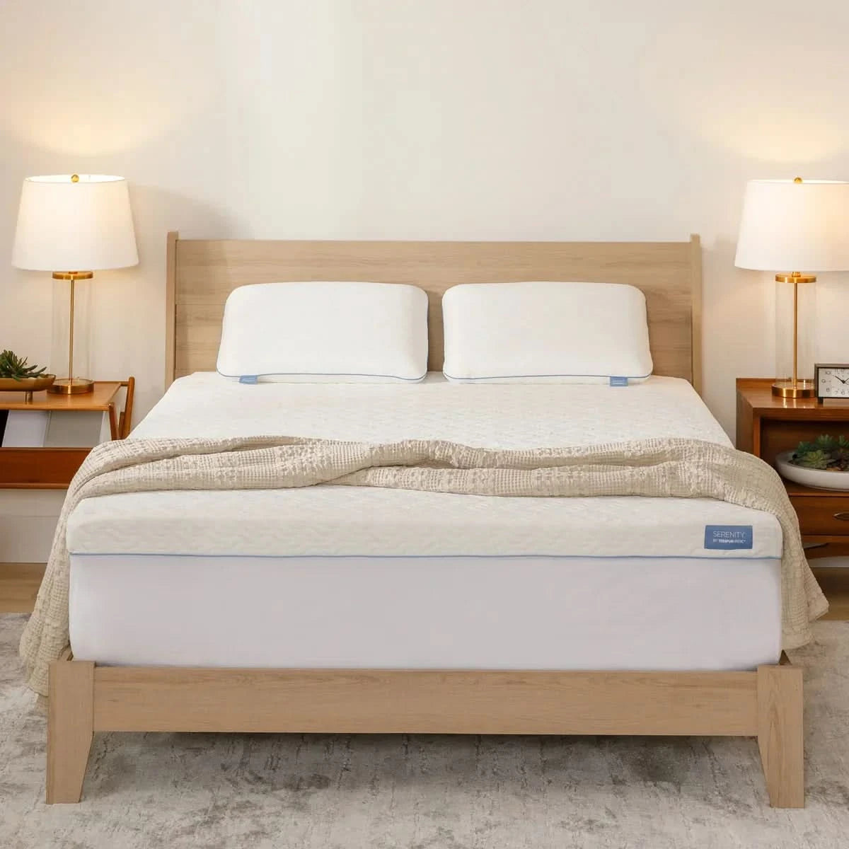 Serenity by Tempur-Pedic 3” Memory Foam Mattress Topper