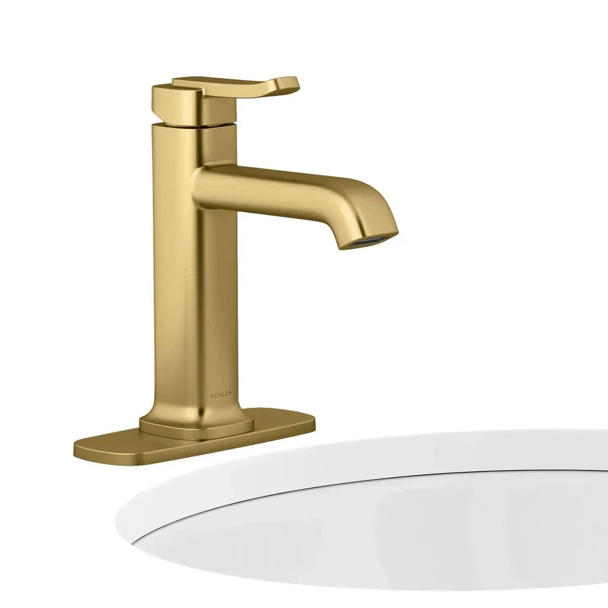 Cordate Single-handle Bathroom Faucet