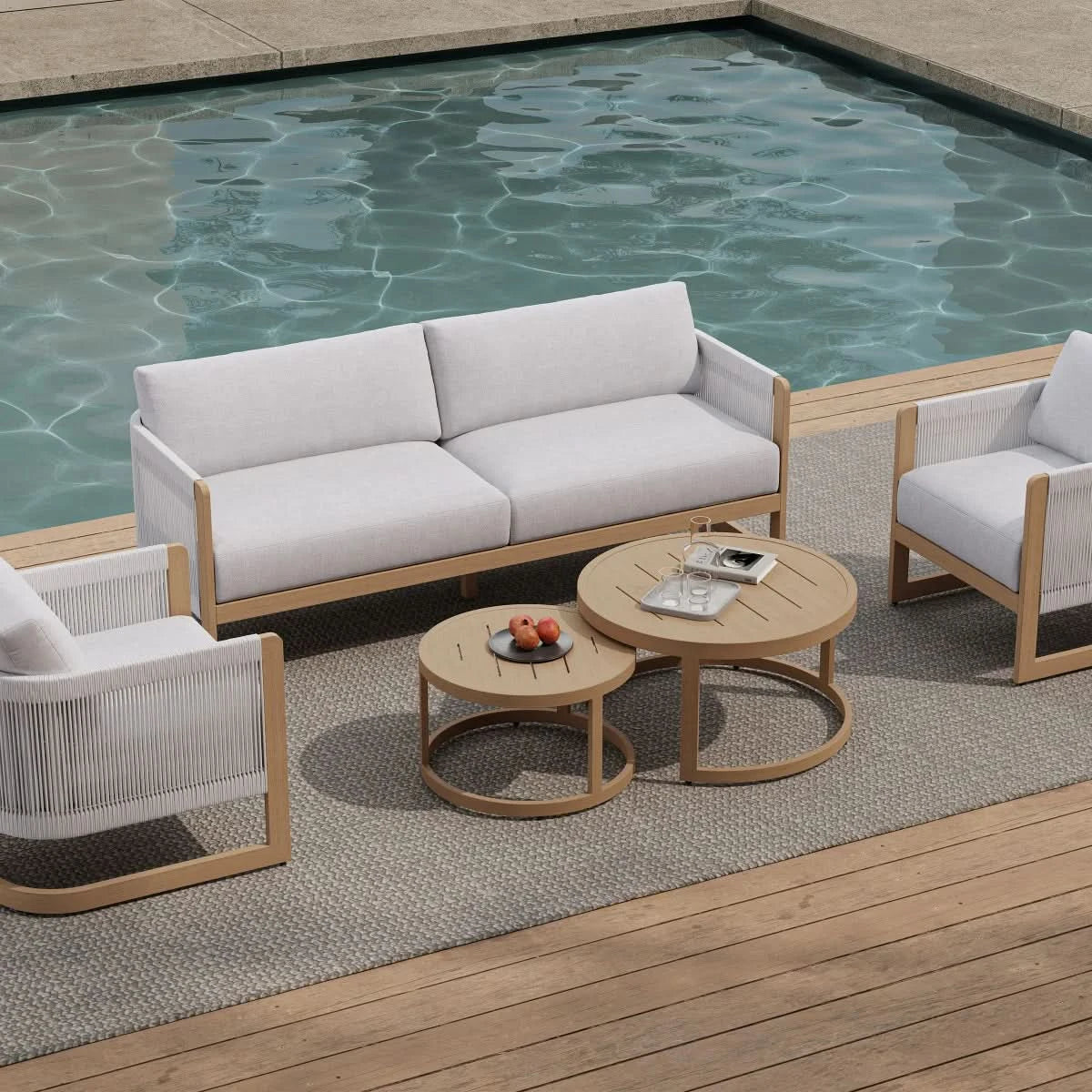 OTTA Outdoor Venice 5-piece Outdoor Seating Set