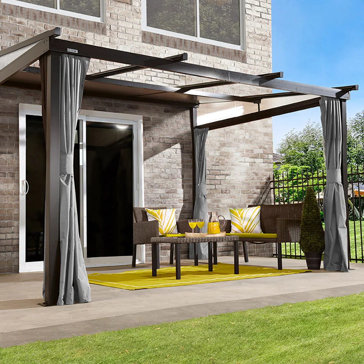 Sojag Budapest Wall Mounted Sun Shelter