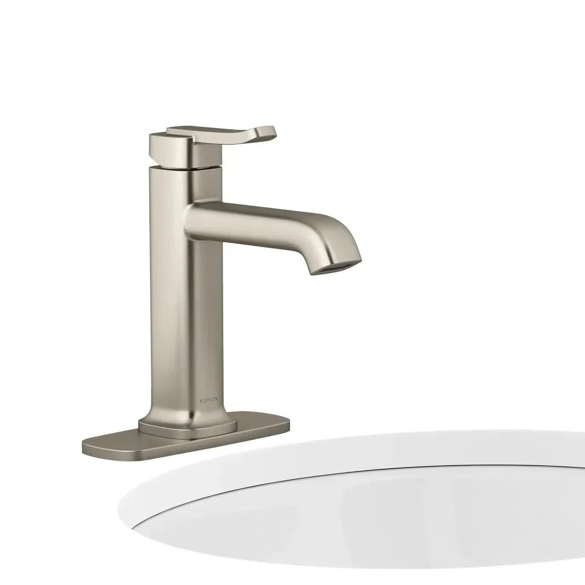 Cordate Single-handle Bathroom Faucet