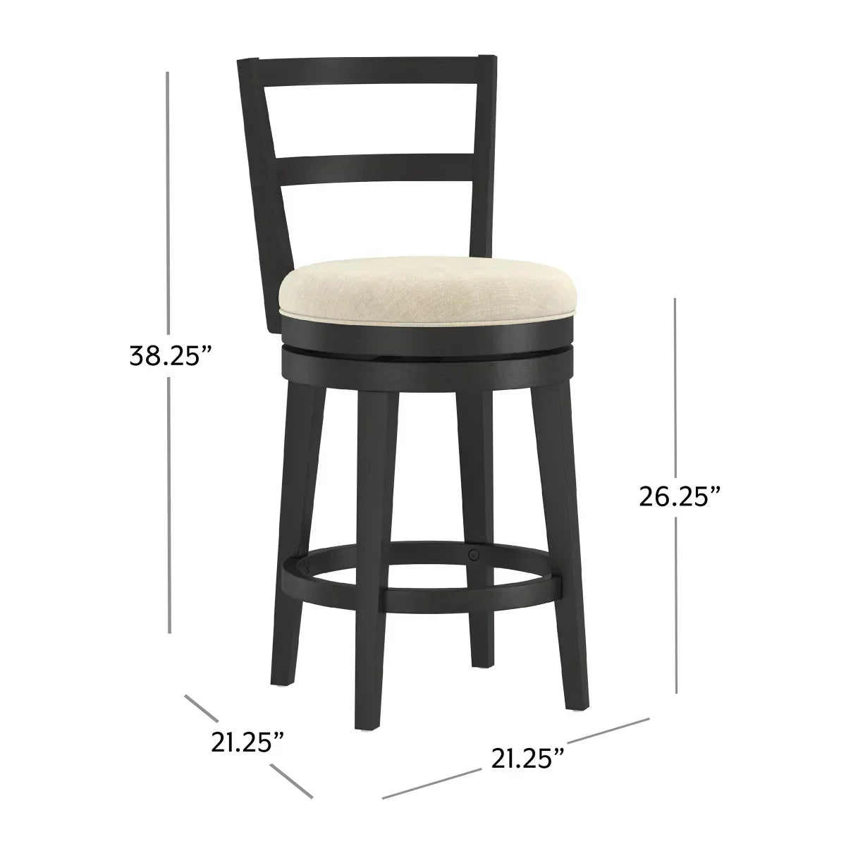 Fletcher Counter Height Swivel Stool