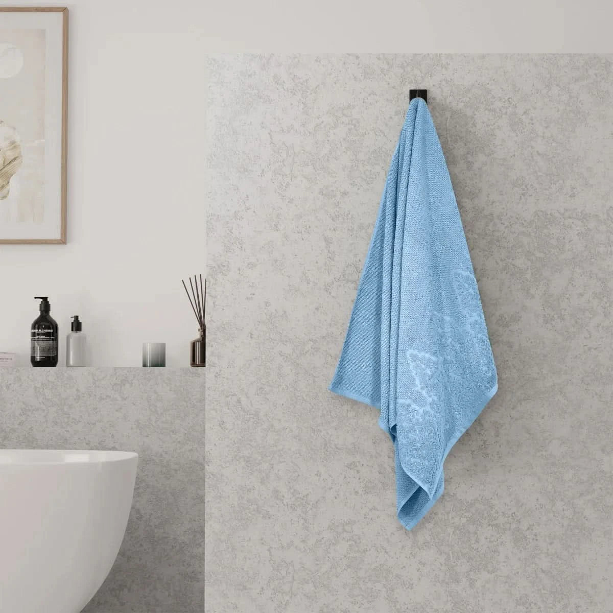 Sculpted Bath Towels, 2-pack