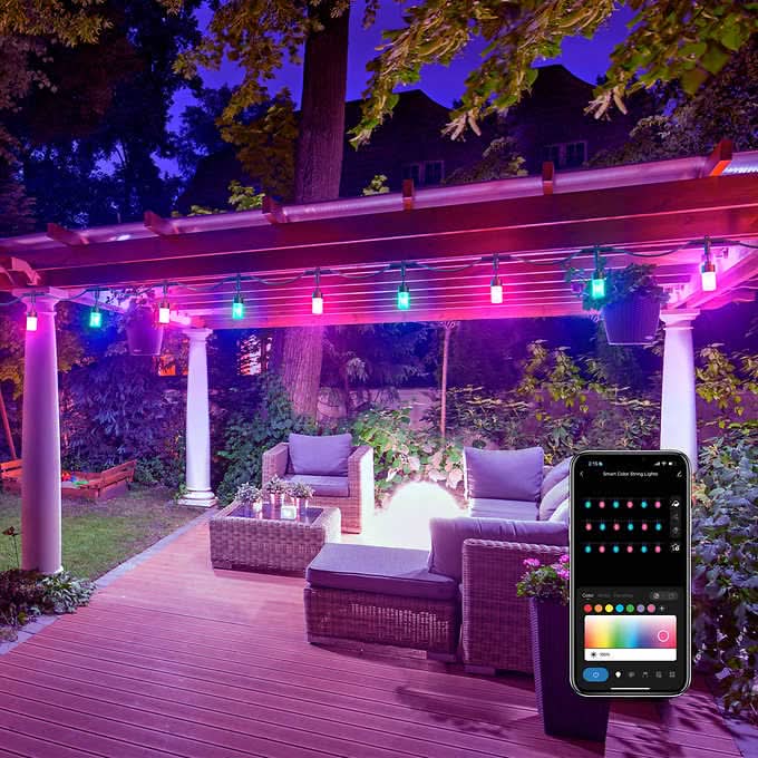 Atomi Smart Wi-Fi Color String Lights
