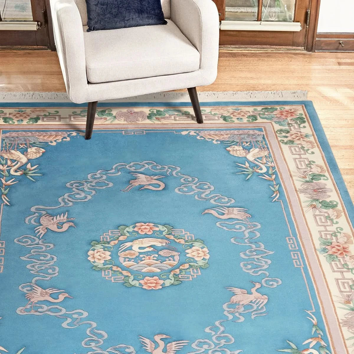 Gertmenian Pagoda Hand Knotted Rug Collection, Clio