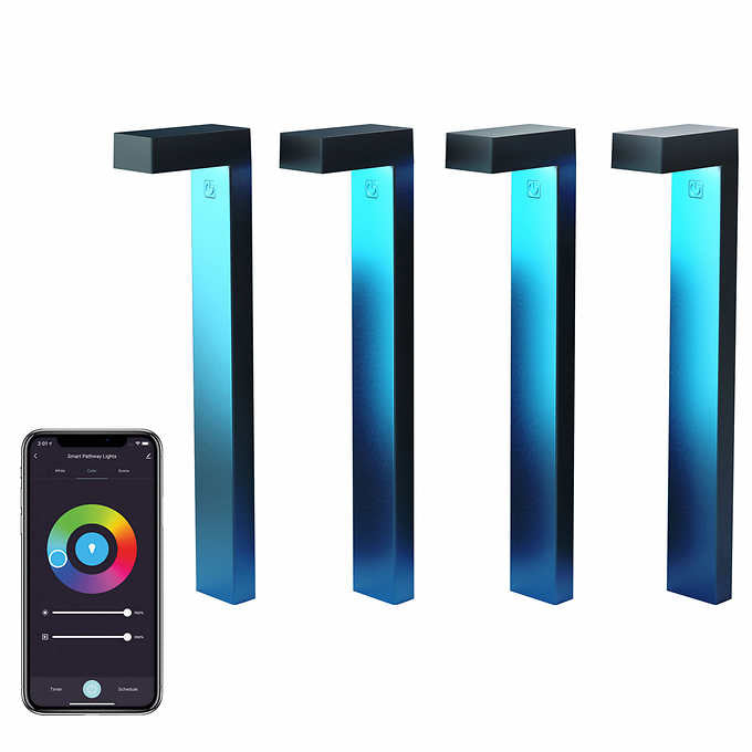 Atomi Smart Wi-Fi Platea Outdoor Pathway Lights