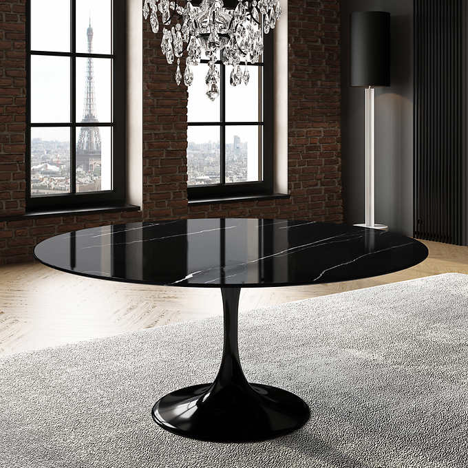 Orchid 52" Round Quartz Dining Table