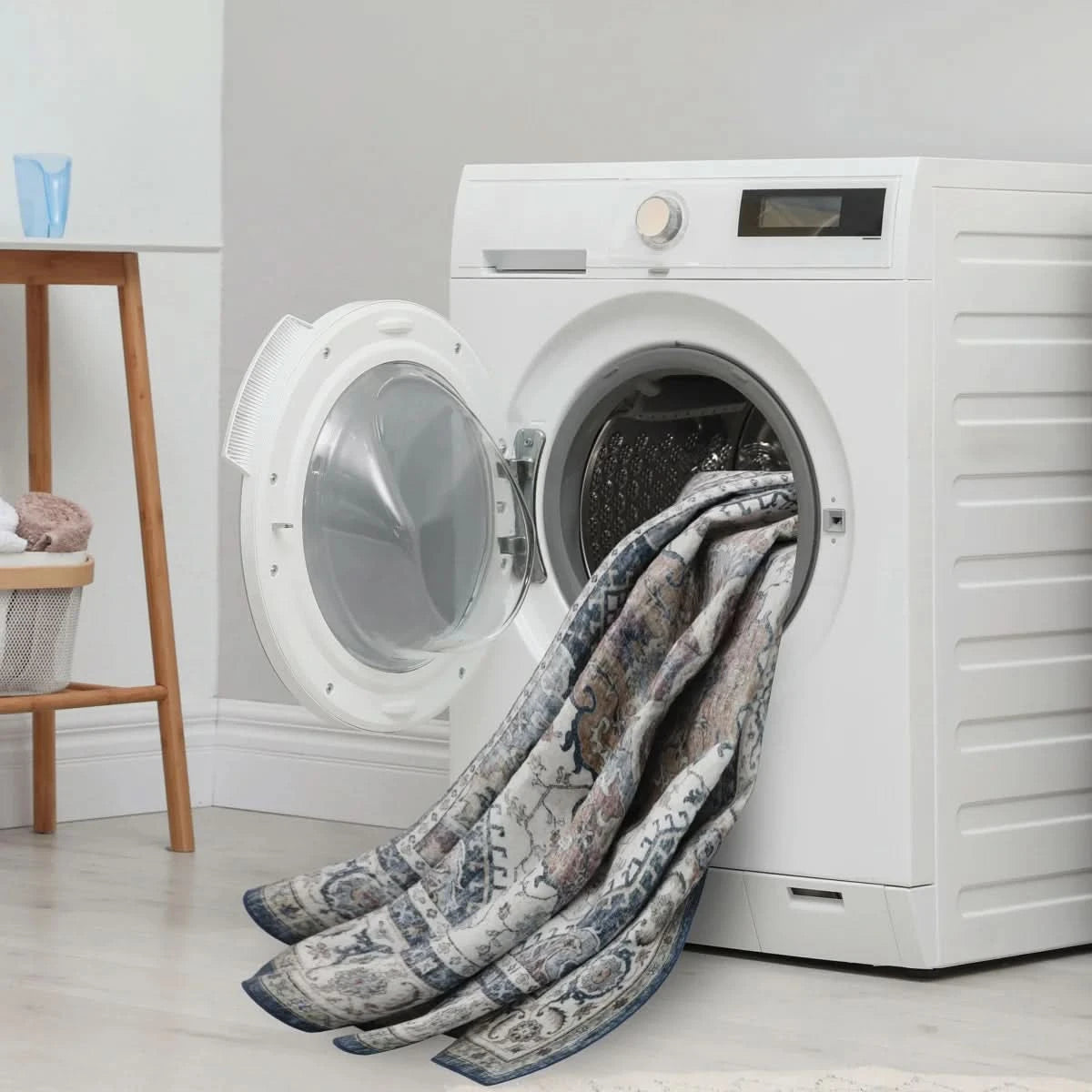 Wyatt & Ash Washable Indoor Area Rug, Geraldine