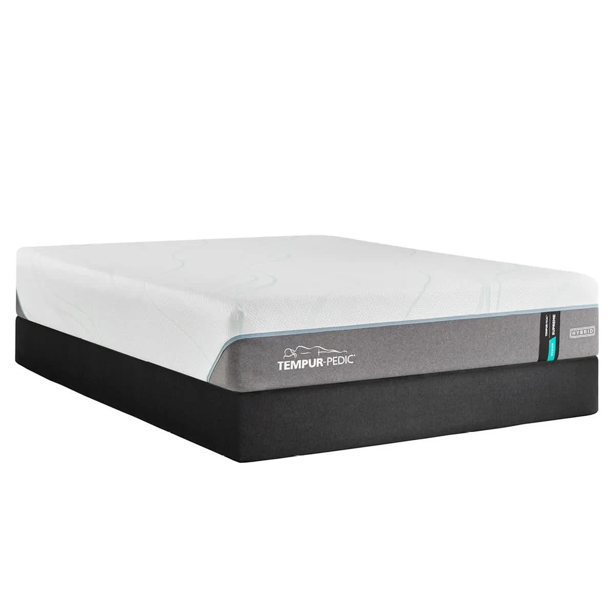 Tempur-Pedic Supreme 11.5" Medium Hybrid Mattress and Foundation