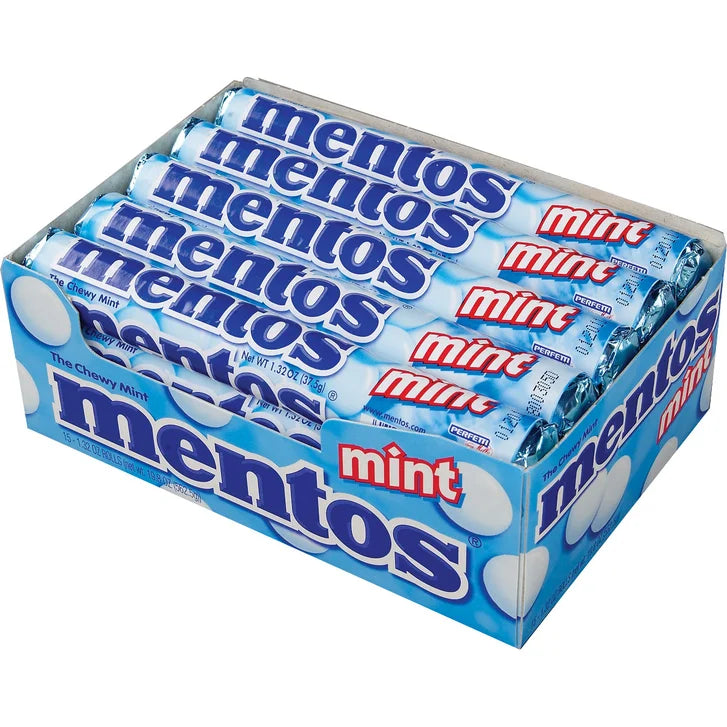 Mentos, Mint, 1.32 oz, 15-count