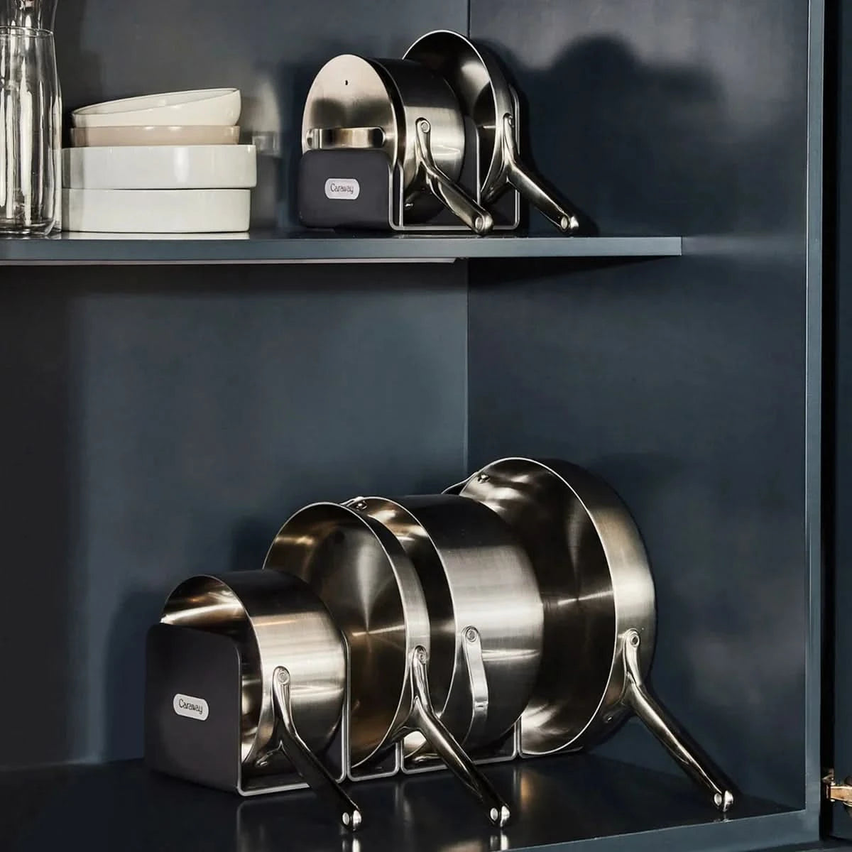 Caraway 5-ply Clad Stainless Steel 16-piece Cookware Set