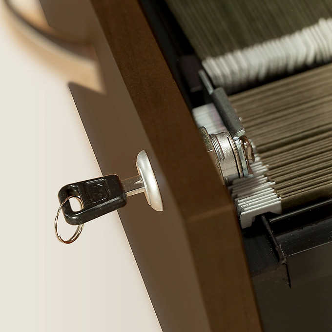 Bush Series C Lateral File - Mocha Cherry