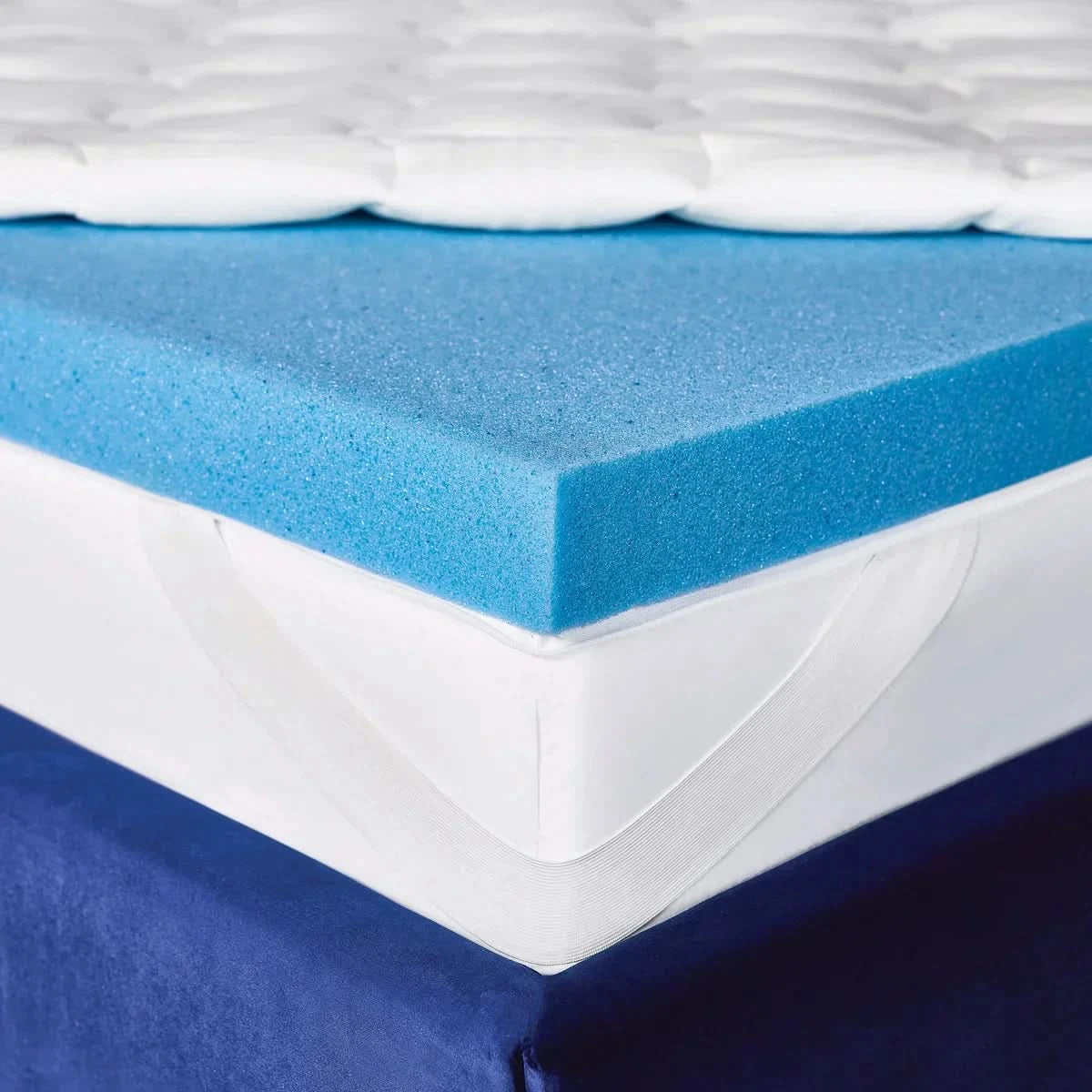 Novaform ComfortGrande Plus Advanced Gel Memory Foam Mattress Topper