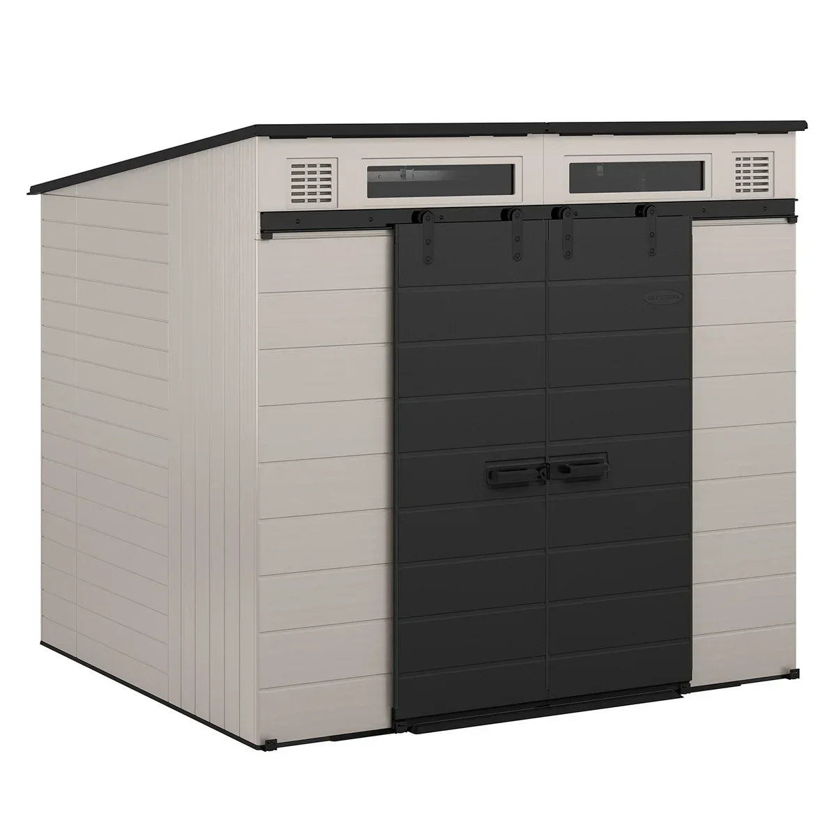 Suncast Modernist 8’x7’ Dual Barn Door Storage Shed