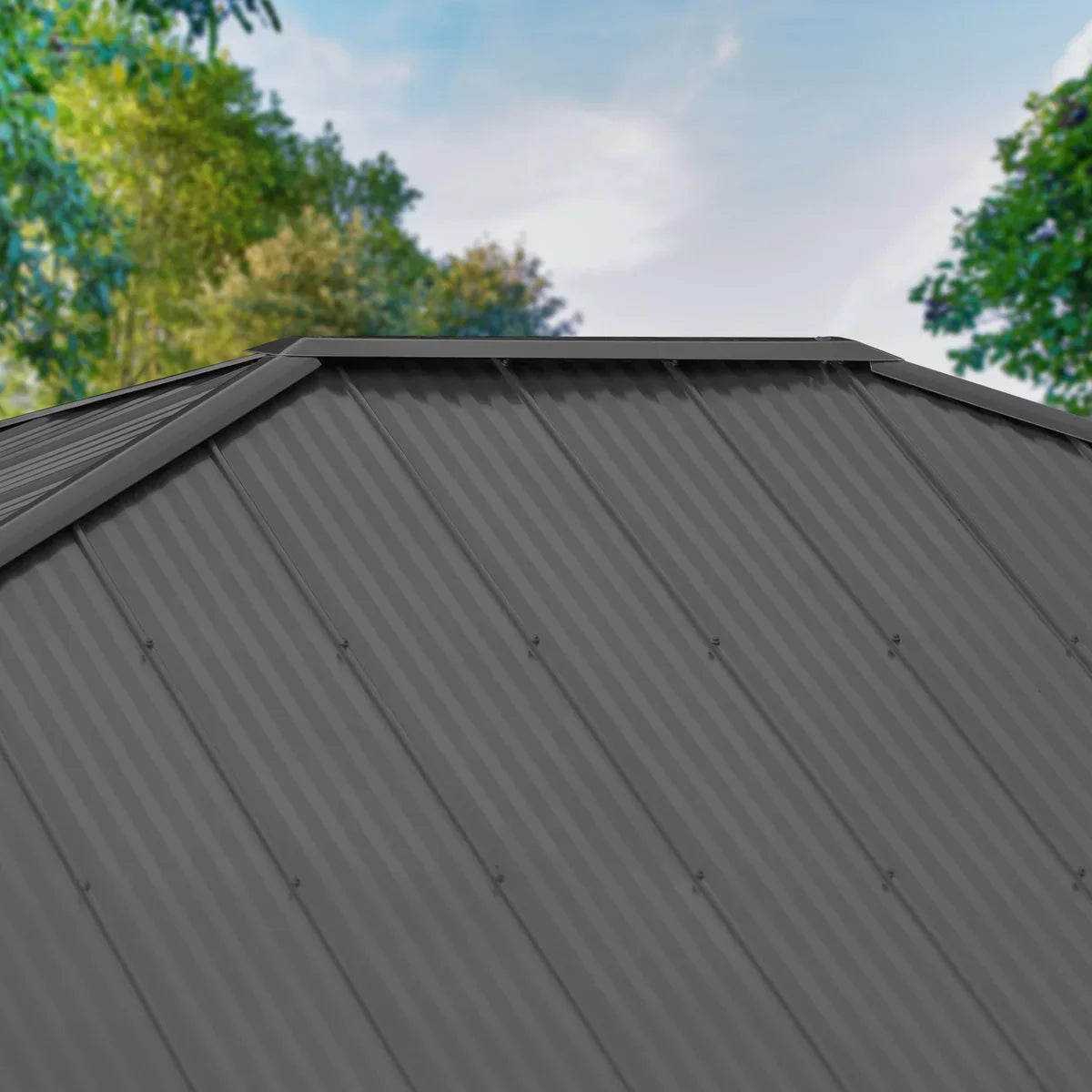 Yardistry 12' x 14' Gazebo with Aluminum Roof