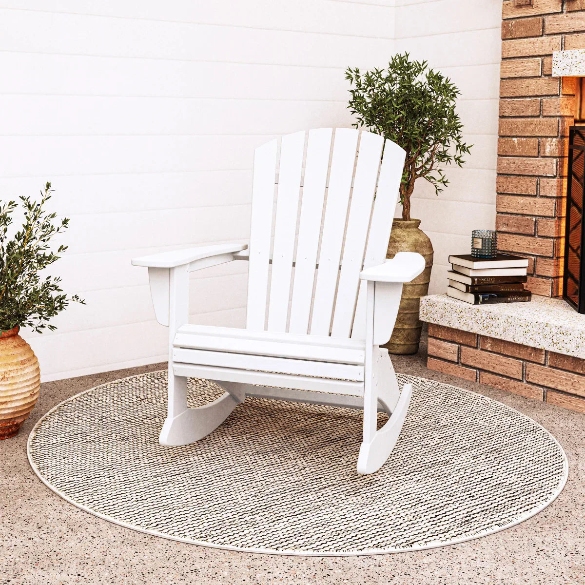 Portside Shellback Adirondack Rocking Chair