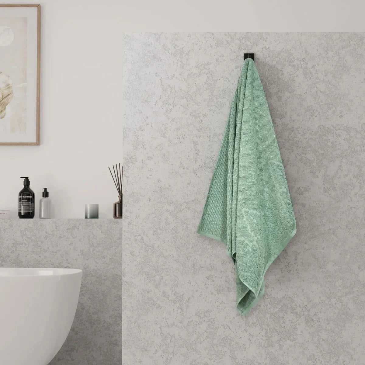 Sculpted Bath Towels, 2-pack