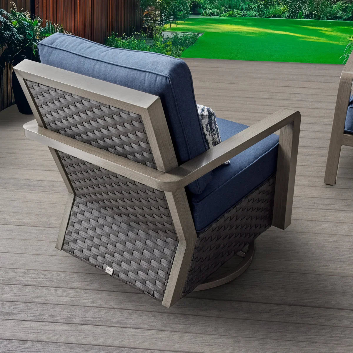 Agio Cape 4-piece Woven Outdoor Seating Set