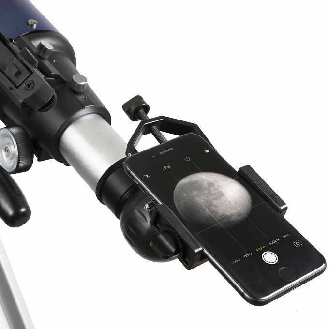 Celestron AstroMaster 70 AZ Telescope with Smartphone Adapter