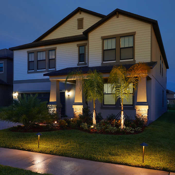 VOLT Low Voltage LED Outdoor 13-Light Kit with 150W Transformer