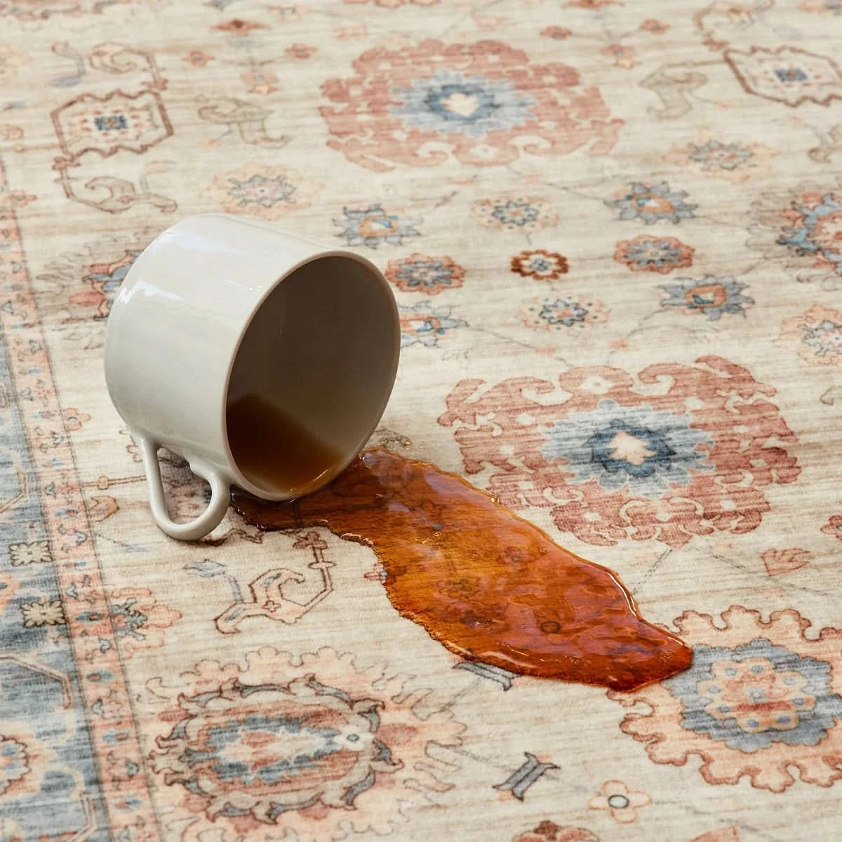 Wyatt & Ash Washable 2-pack Runner and Accent Rug, Dalileh Beige