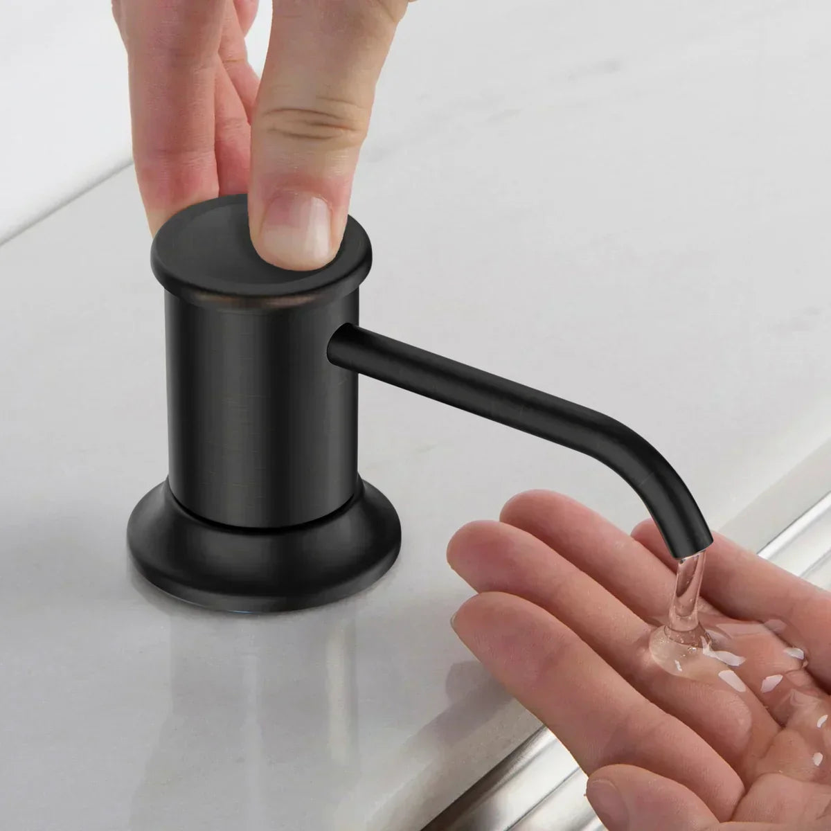 KRAUS Pull-Down Kitchen Faucet and Soap Dispenser