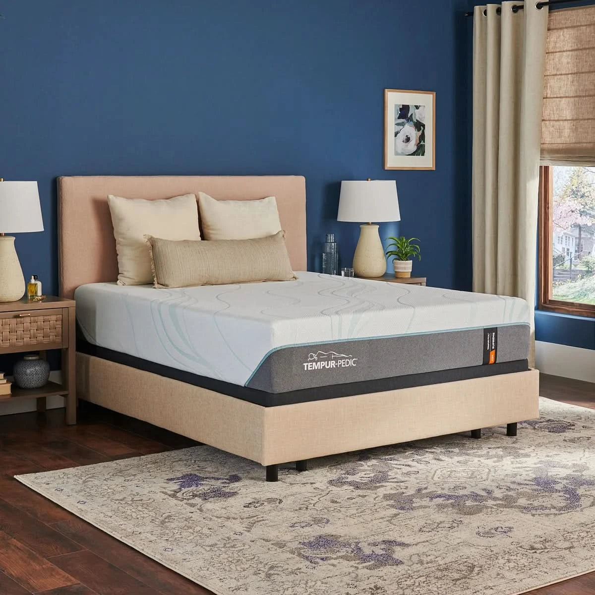 Tempur-Pedic Supreme 11.5” Medium or Firm Mattress with Ergo Adjustable Base