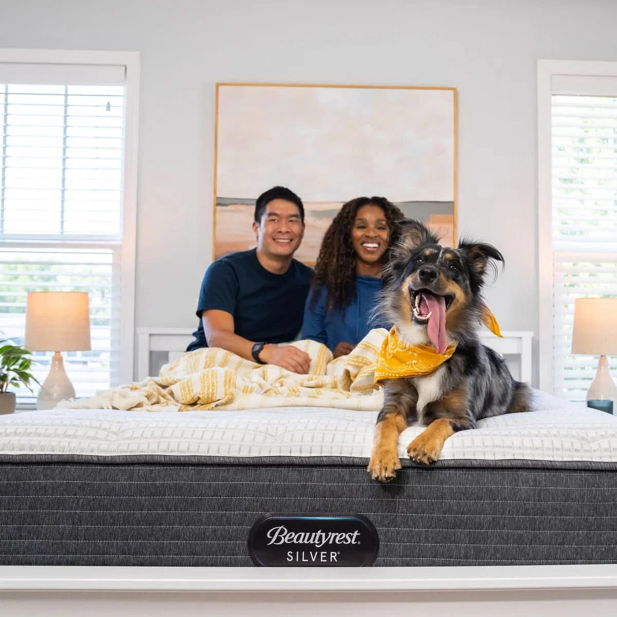 Beautyrest 14.5" Silver Hybrid DualCool Plush Mattress