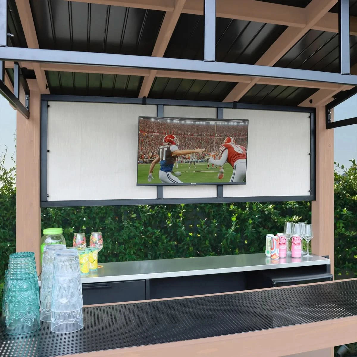 Yardistry 8 ' x 7' Cantina Gazebo