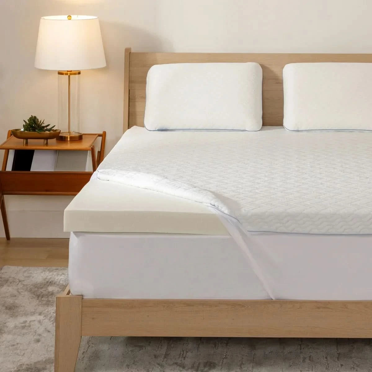 Serenity by Tempur-Pedic 3” Cooling Memory Foam Mattress Topper