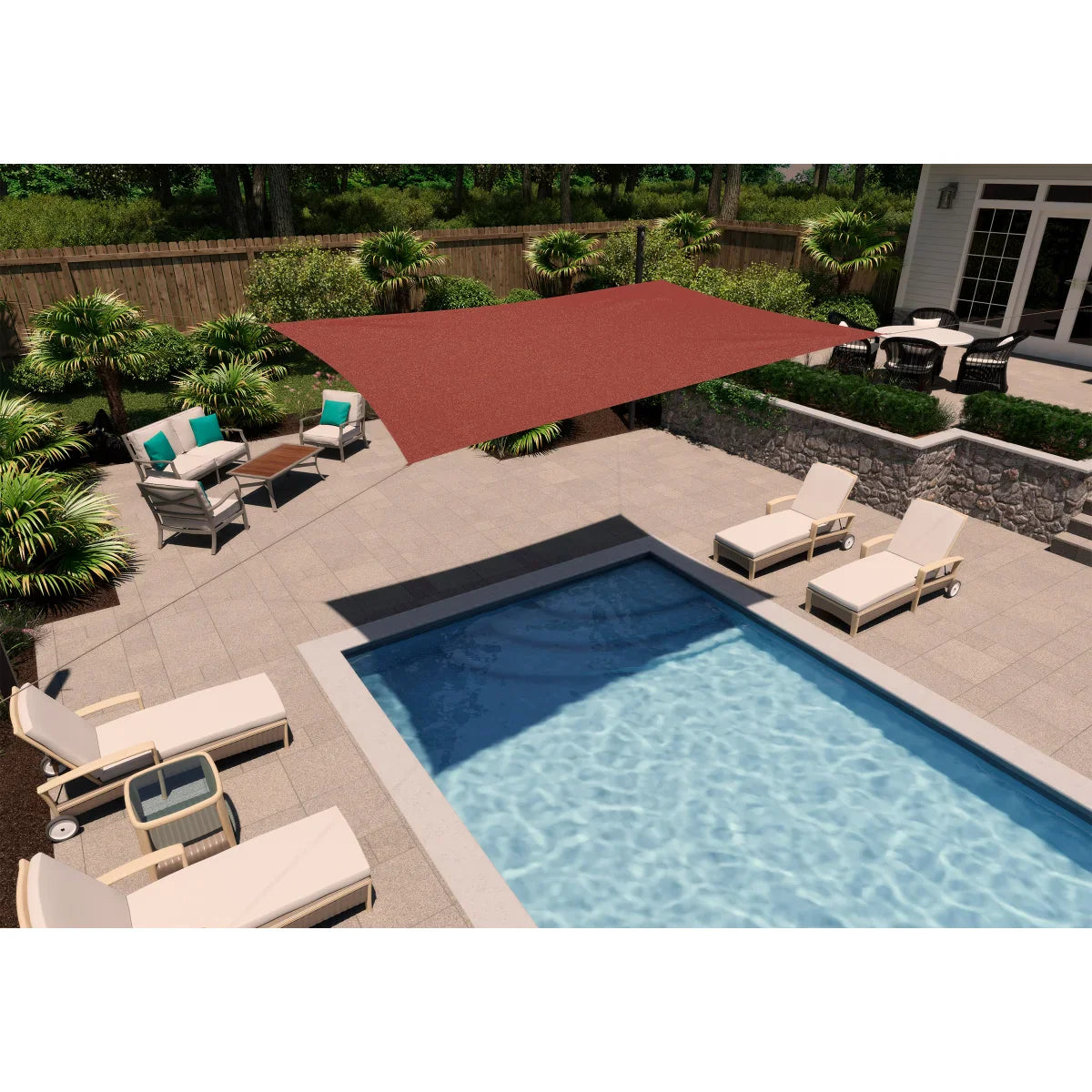 Coolaroo 13' x 7' Rectangle Shade Sail