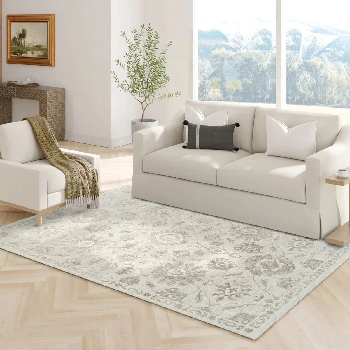 Prima Area Rug Collection, Kapano Cream