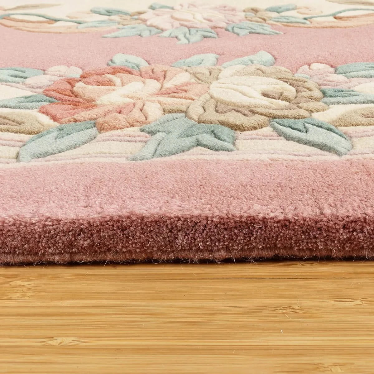 Pagoda Hand Knotted Rug Collection, Marseille Mauve