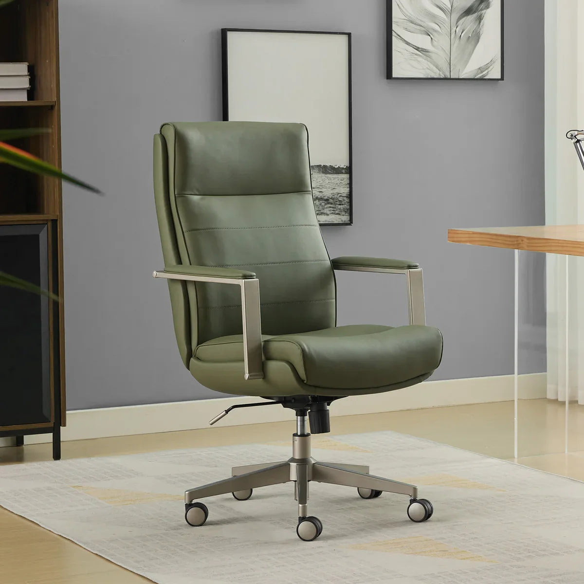 Elle Decor Ayden Managers Chair