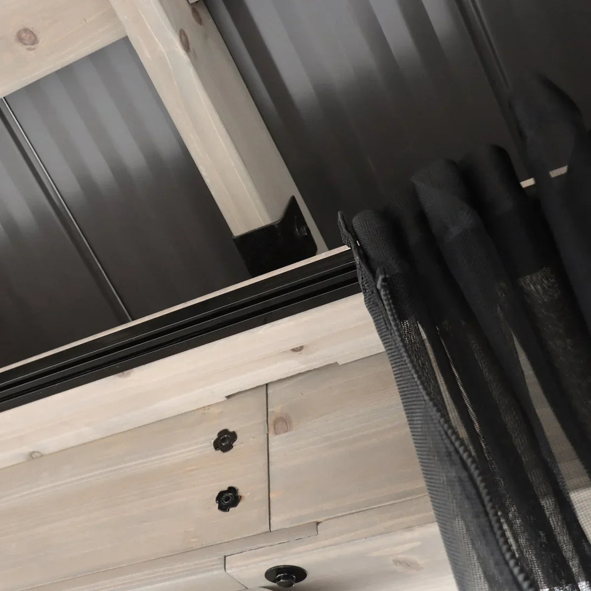 16' x 14' Timber Pavilion Mosquito Mesh Kit