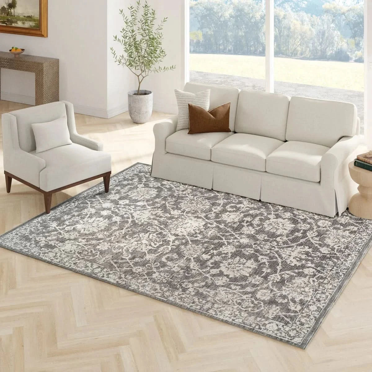 Prima Area Rug Collection, Burton Gray