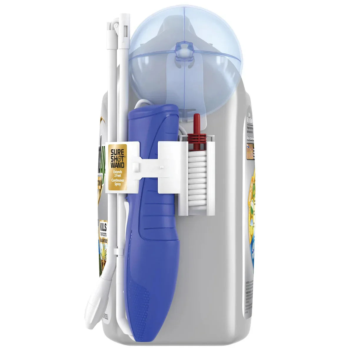 Roundup Dual Action Weed and Grass Killer Plus 4 Month Preventer with Easy Mix Refill