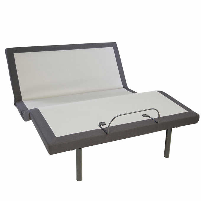 Ghostbed Hybrid 12" Medium-Plush Mattress with Luxury Adjustable Base