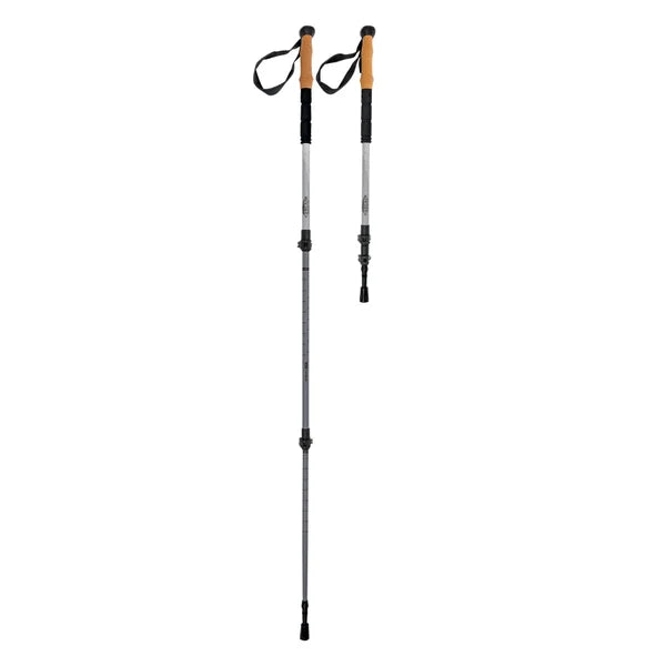 Cascade Mountain Tech 100% Carbon Fiber Trekking Pole, 2-pack