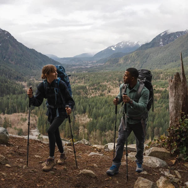 Cascade Mountain Tech 100% Carbon Fiber Trekking Pole, 2-pack