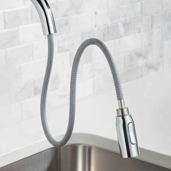 Hansgrohe Allegro HighArc Kitchen Faucet with Baseplate and Soap Dispenser