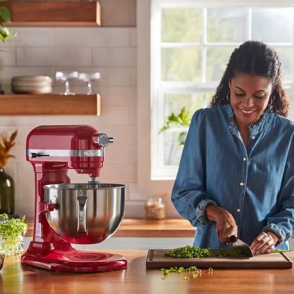 KitchenAid 6 Quart Bowl-Lift Stand Mixer with Attachments and Pouring Shield