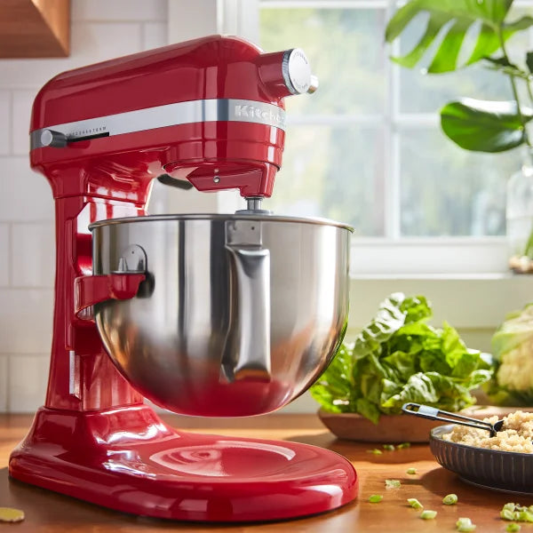 KitchenAid 6 Quart Bowl-Lift Stand Mixer with Attachments and Pouring Shield