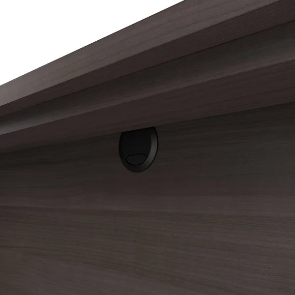 Stoneham L-Shaped Desk with Pedestal