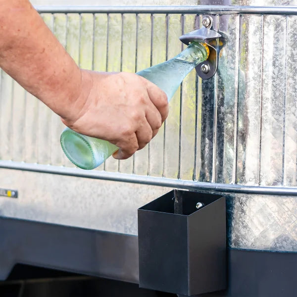 Permasteel 120-quart Galvanized Steel Rolling Cooler with Cover