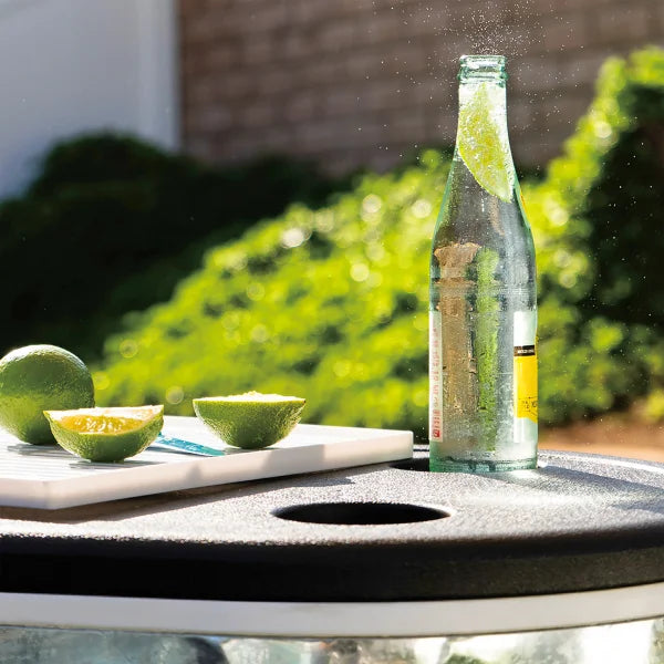 Permasteel 120-quart Galvanized Steel Rolling Cooler with Cover